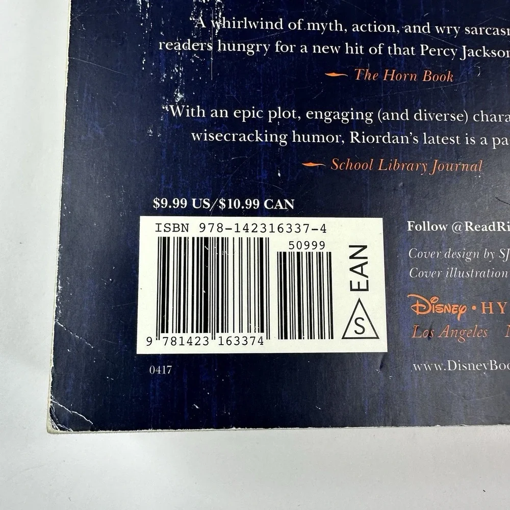 Magnus Chase, The Kane‎ Chronicles and The Mark of Athena by Rick Riordan Books